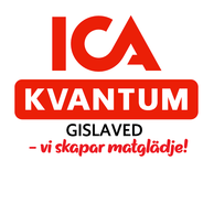 Logotyp för ica kvantum i Gislaved